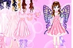 Thumbnail of Pink Butterfly Dress up